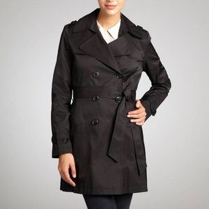 Black DKNY Trenchcoat - Like New!